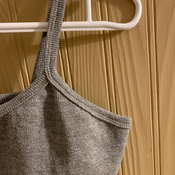 SHEIN Ribbed Heather Knit Cropped Cami Top - Picture 3 of 4